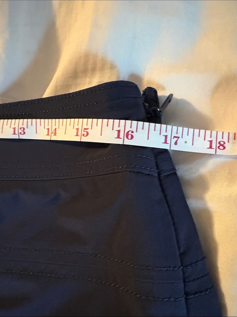 Athleta Navy A-Line Skirt - Flattering Flared Silhouette - Picture 6 of 7